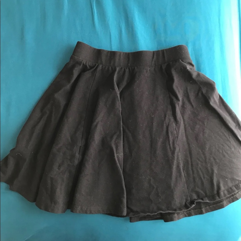 Black Skater Skirt